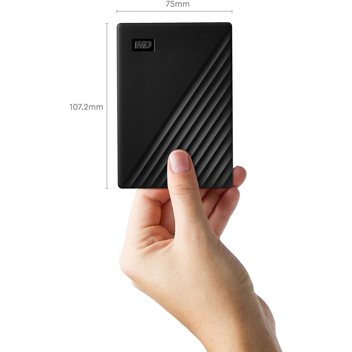 WD USB 2.0 portable external hard drive for data storage
