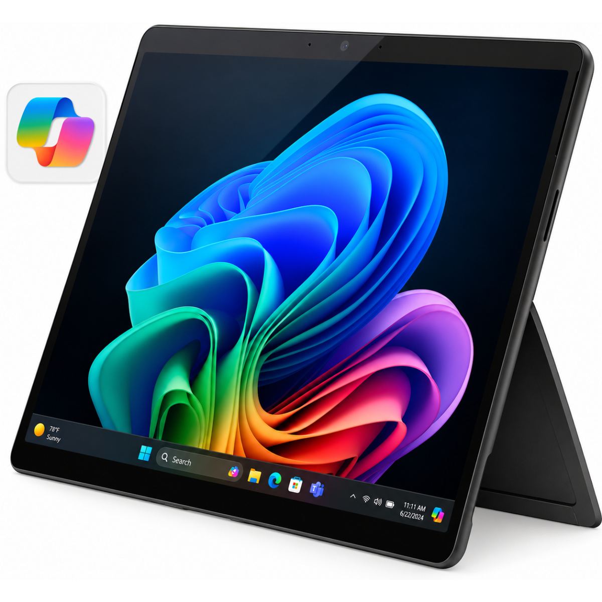 Microsoft Surface Pro 13-inch 12th Edition Snapdragon X2 Plus 16GB 512GB Black
