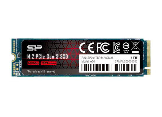 Silicon Power 512GB PCIe Gen3×4 P34A60 NVME