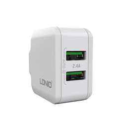LDNIO A2201 DUAL USB PORTS CHARGER