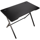 Marvo DE-07 - Compact Gaming Desk, 110 × 60cm Carbon Fiber Surface, Ergonomic 75cm Height, Cup & Headset Holders, Home Office Computer Table