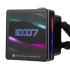 Thermalright Grand Vision 360 ARGB BLACK CPU Liquid Cooler w/ 3.4" IPS LCD Display for system info, images, GIFs, and animations, High Performance AIO TL—H12-X28-S