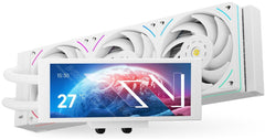 Thermalright Trofeo Vision 360 ARGB WHITE CPU Liquid Cooler w/ 6.86" IPS UW (1280×480) Flat Display, High Performance AIO TL-UB36W