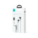 Joyroom JR-EW05 Wired Series Half In-Ear Wired Earphones - Black
