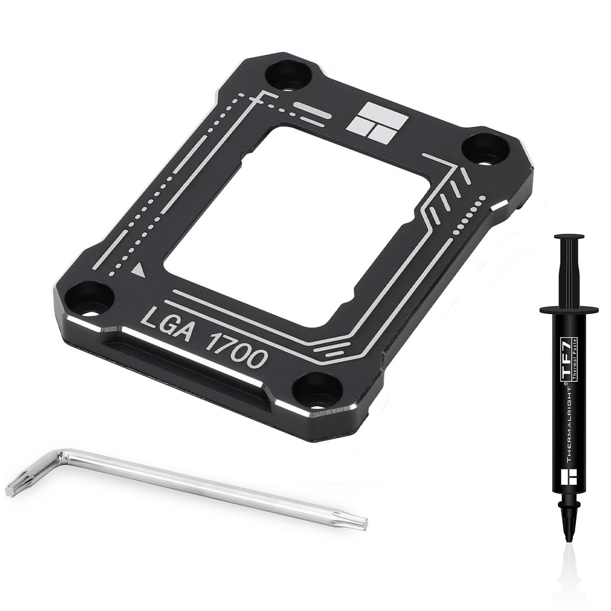 Thermalright LGA 1700 Contact Frame Black - With thermal paste