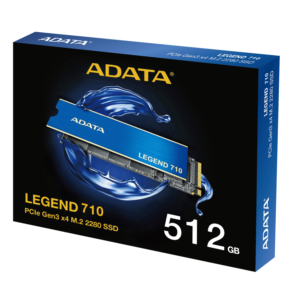 ADATA LEGEND 710 512GB PCIe Gen3 x4 M.2 2280 SSD
