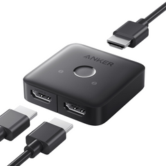 Anker HDMI Switch (2 in 1 out) Gray