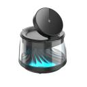WiWU Wi-W039 Flow 5 in 1 Wireless Charger with Ambient Light & Speaker, for Phone Earbuds and Watch,15W Magnetic Fast Charging - 18 Month Warranty
