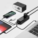 WiWU Wi-S004 Desktop Power Strip 100W GaN Dual USB-C + Dual USB-A Power Strap EU