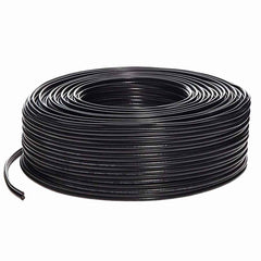 Coaxial RG58 Cable Black 300m without Power Cable