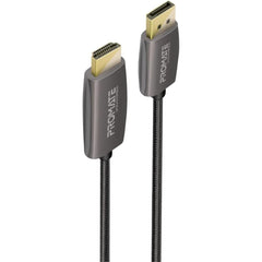 Promate Prolink Dp 200 Displayport To Hdtv Moniter Cable Uhd 4k Gold Platted 2m Nylon Braided Cable 18gbps Transmission Speed - CompuMe