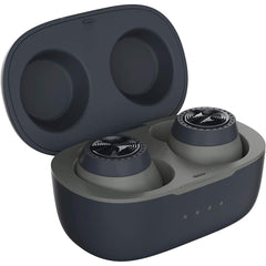 Motorola Vervebuds 200 Wireless Earbuds For Sport Gym Exercise Fitness Ipx5 Comfortable Fit Compatible W/ Voice Assistants 3 Buds Sizes Black