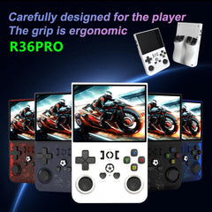 R36pro 2025 R36 Pro 3.5inch Ips 128gb 18000+ Games Video Handheld Game Players 4000mah