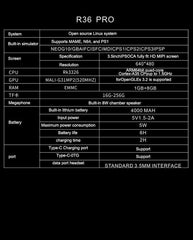 R36pro 2025 R36 Pro 3.5inch Ips 128gb 18000+ Games Video Handheld Game Players 4000mah