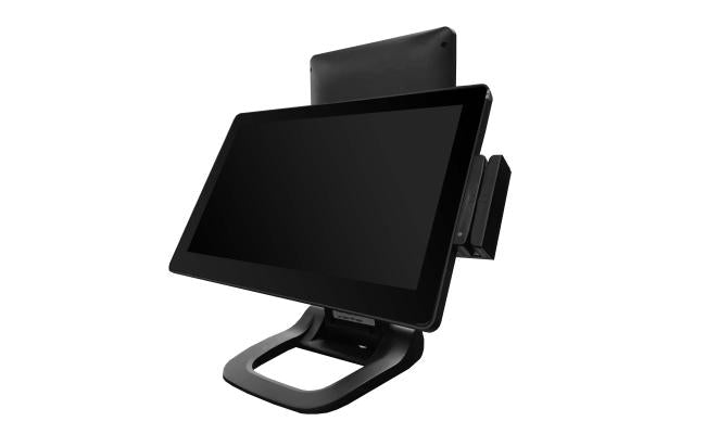 Haing I5/8g/256g 15.6"+9" Folding Metal Pos Point Of Sale Terminal Screen