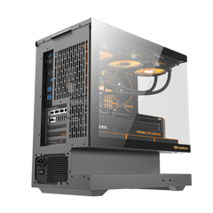 DARKFLASH FLOATRON F1 M-ATX Black PC Gaming Case