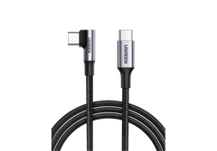UGREEN 90 Degree Right Angle USB-C to USB-C 100W 5A PD Fast Charging Cable - 3M (US334)