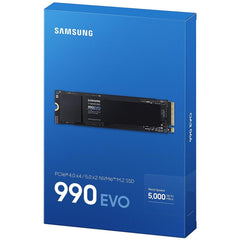 Samsung Ssd 990 Evo 1tb Pcie 5.0 M.2 2280 Seq Read Speeds Up To 5,000mb/s W/ Power Efficienc & Smart Thermal Control - CompuMe