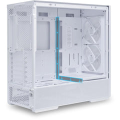 Lian Li white ARGB PWM cooling fan LANCOOL 207 (207RW) MESH ATX Mid Tower Tempered