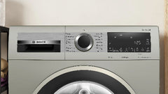 Bosch Front Load Washing Machine A+++, 10KG, 1400RPM, Silver Inox - WGA2540XME