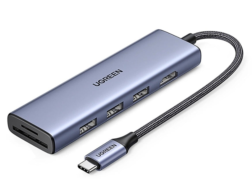 Ugreen 6 in 1 Multifunction Adapter with HDMI and USB-A
