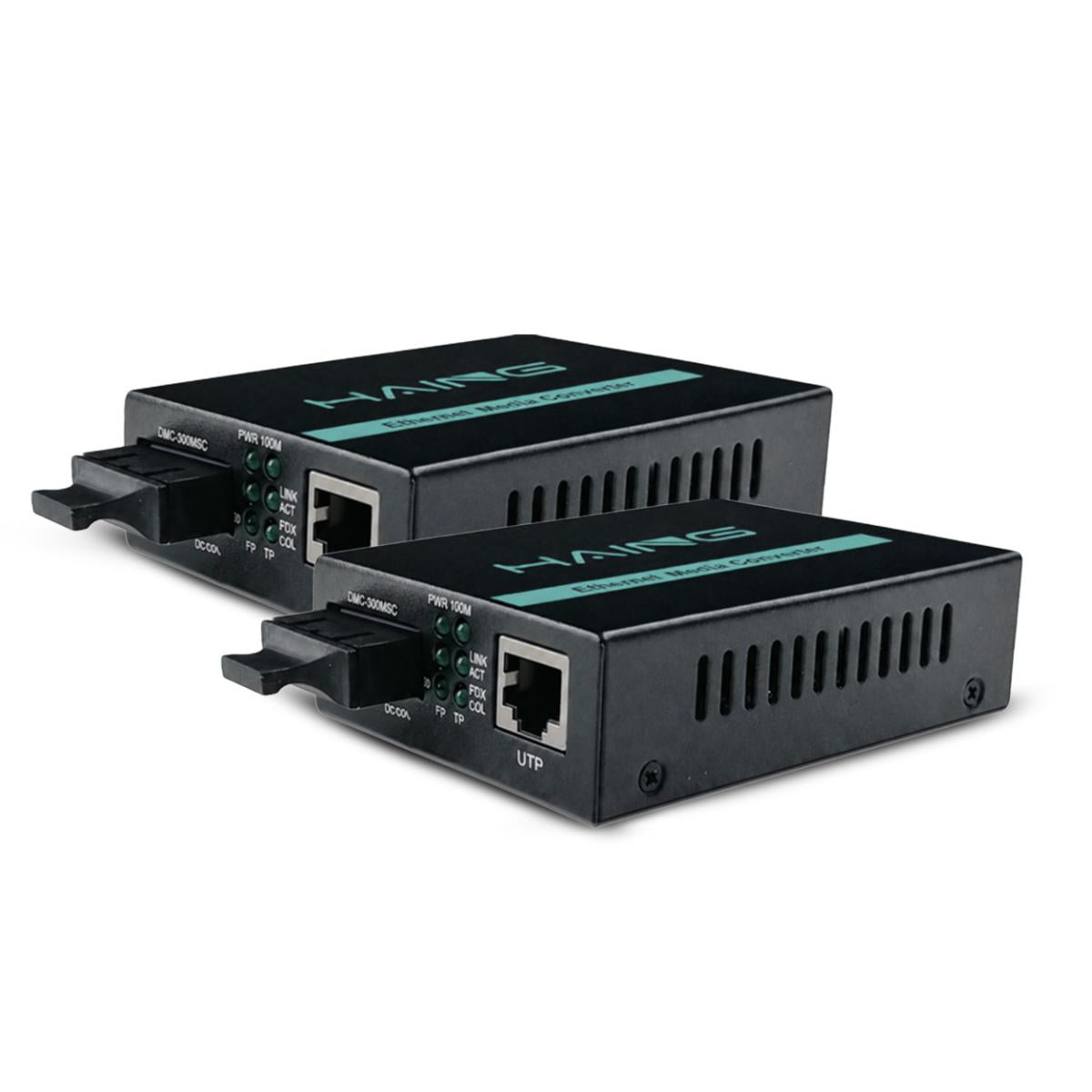 HAING GS-03-20KM Fiber Optic Ethernet Media Converter SM 1.25G TX+RX