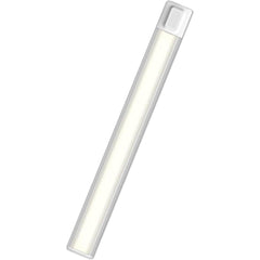 Promate Lumia 40cm LED Light with Motion Sensor, 100lm Brightness, Energy-Efficient 4W LEDs, USB-C Rechargeable 2000mAh Battery, Easy Adhesive Installation, Ideal for Under Cabinet Use, White