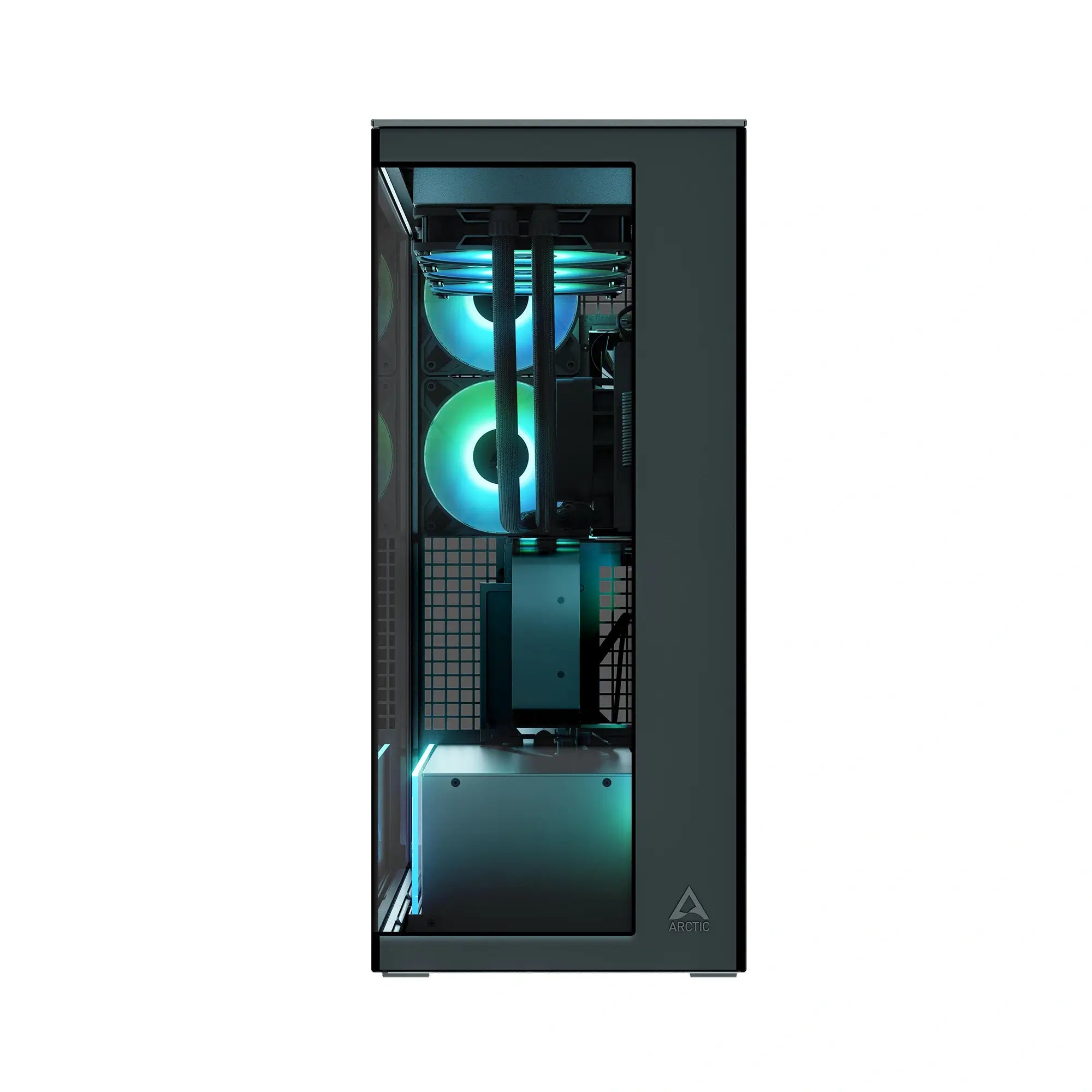 Arctic Xtender Vg Black Mirror Glass Premium E Atx Pc Gaming Case With Vertical Gpu Mounting Arctic Xtender Vg Black Mirror Glass Premium E Atx Pc Gaming Case With Vertical Gpu Mounting