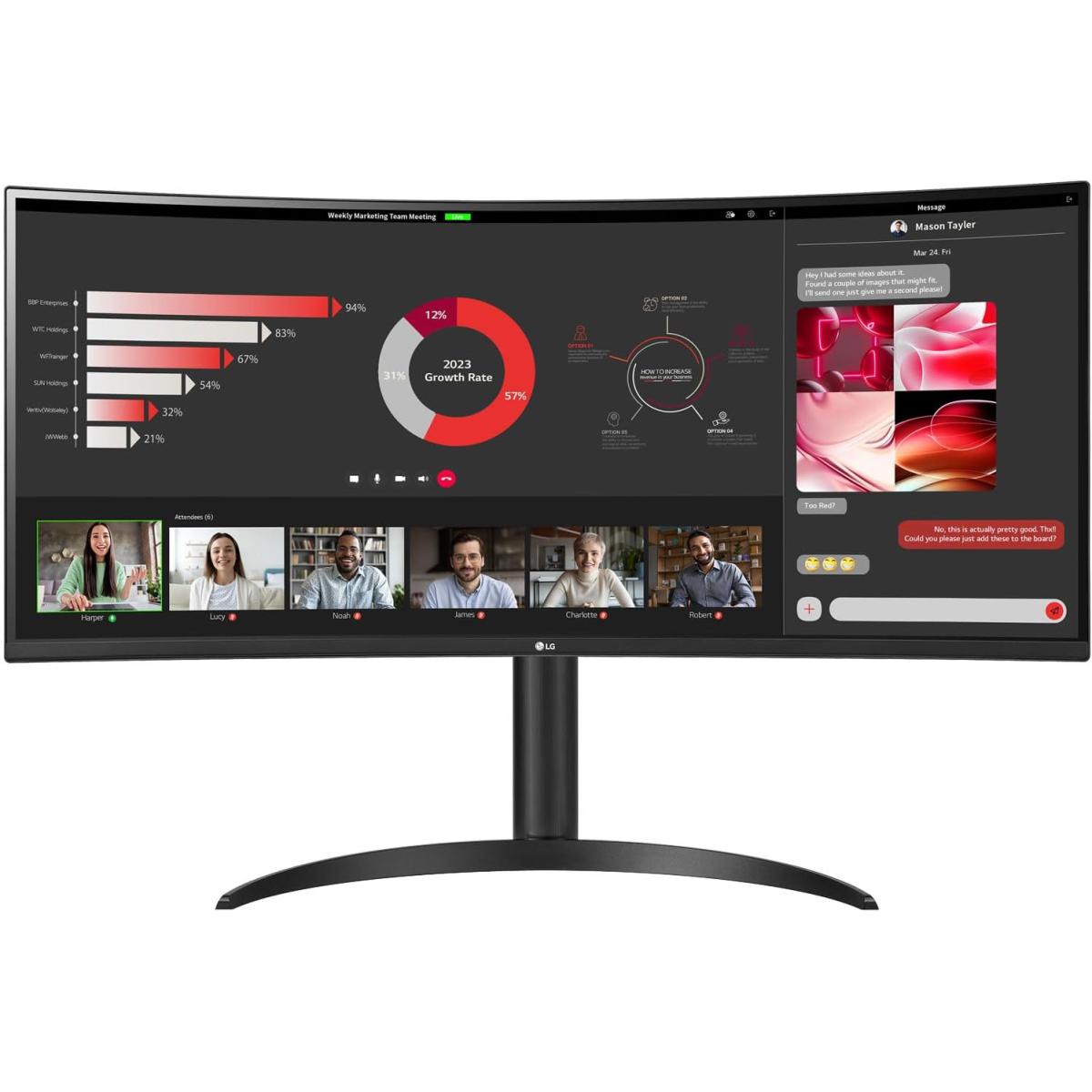 LG monitor for display setup