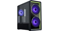 Lian Li LANCOOL 217 (217INFX) MESH (Black) ARGB ATX Mid Tower Tempered Glass Gaming Case W/ Type-C.