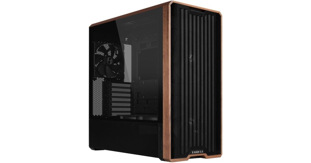 Lian Li LANCOOL 217 (217X) MESH (Black) ARGB ATX Mid Tower Tempered Glass Gaming Case W/ Type-C.