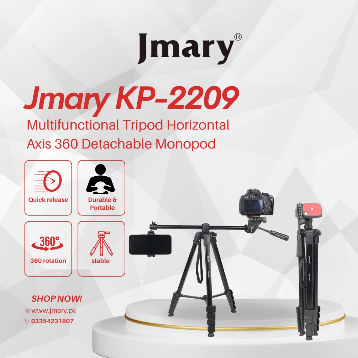 Jmary camera accessory for photography setup