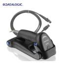 Datalogic QuickScan 2200 Series, Entry‑Level Corded 1D Barcode Scanner, Wide Field of View, Rugged Trigger, USB‑C Connectivity - QD2220-BKK1S