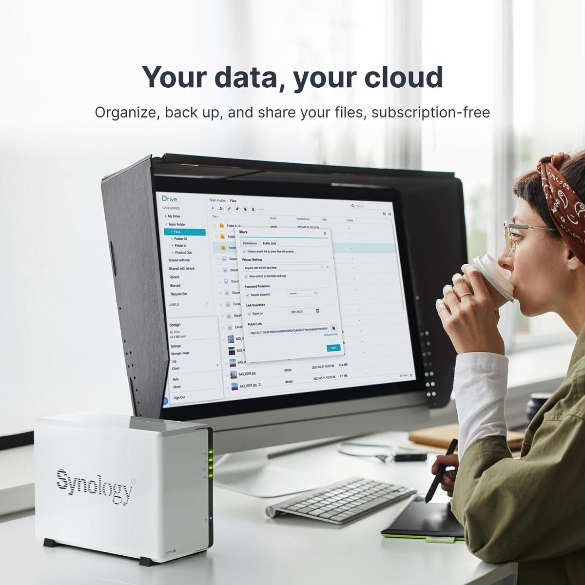 Synology Diskstation Ds223j 2 Bay Diskless Nas W/ Realtek Rtd1619b 4 Core Cpu & 1gb Ddr4 Ram Synology Diskstation Ds223j 2 Bay Diskless Nas W/ Realtek Rtd1619b 4 Core Cpu & 1gb Ddr4 Ram