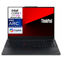 Lenovo ThinkPad E16 Series 2 Core Ultra 7 LPDDR5X 16GB NVME M.2 1TB 16" Full HD Laptop