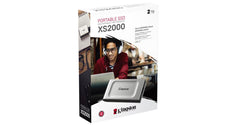 Kingston XS2000 2TB USB Type-C Portable External Solid State Drive (SSD) Up to 2000MB/s Read & Write