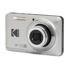 Kodak Compact Digital Camera FZ55 5x Optical Zoom CMOS, Li-ion Battery, Silver