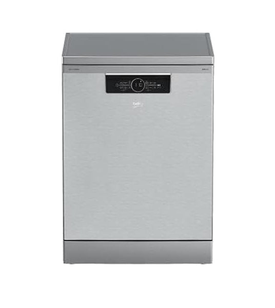 Beko Dishwasher, 15 set, 8 Programs, 4 Sprays, A++, Steel - BDEN38523XQ