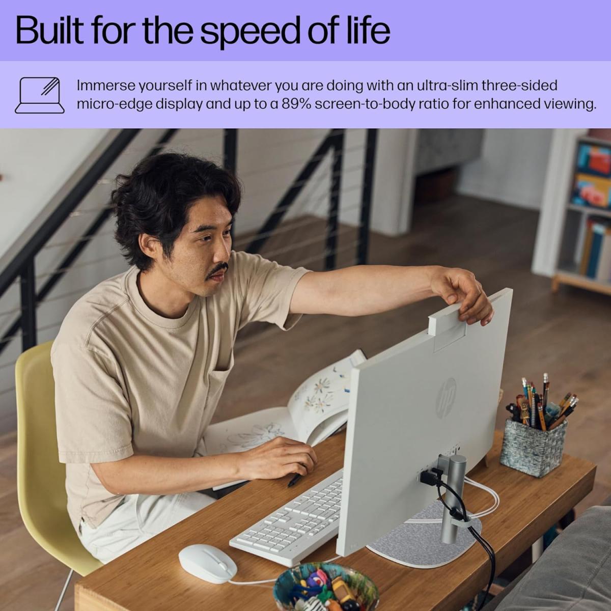 Hp NVMe PCIe laptop for portable computing