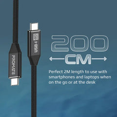 Promate PrimeLinkC40-2m, Cable