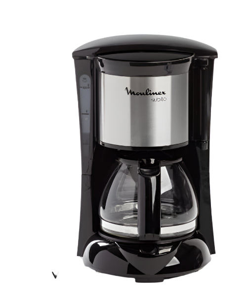 Moulinex Coffee Maker, 0.6L, 6 Cups, 600Watts, Black - FG151825