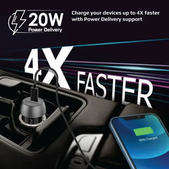 Promate PowerDrive-PD20W, Mini Car Charger