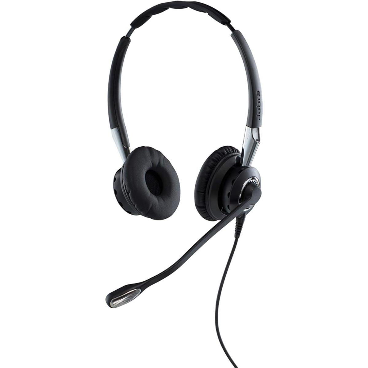Jabra 2400 Ii Usb Wired 360° Boom & Breath Rresistant Microphone W/ Noise Cancelation & Remote Control Usb Interface