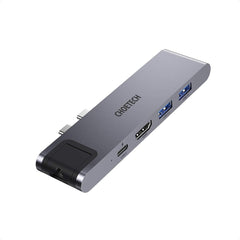 Choetech Hub M24 7 In 2 Usb C Hub For Macbook Pro/air Usb Adapter - CompuMe