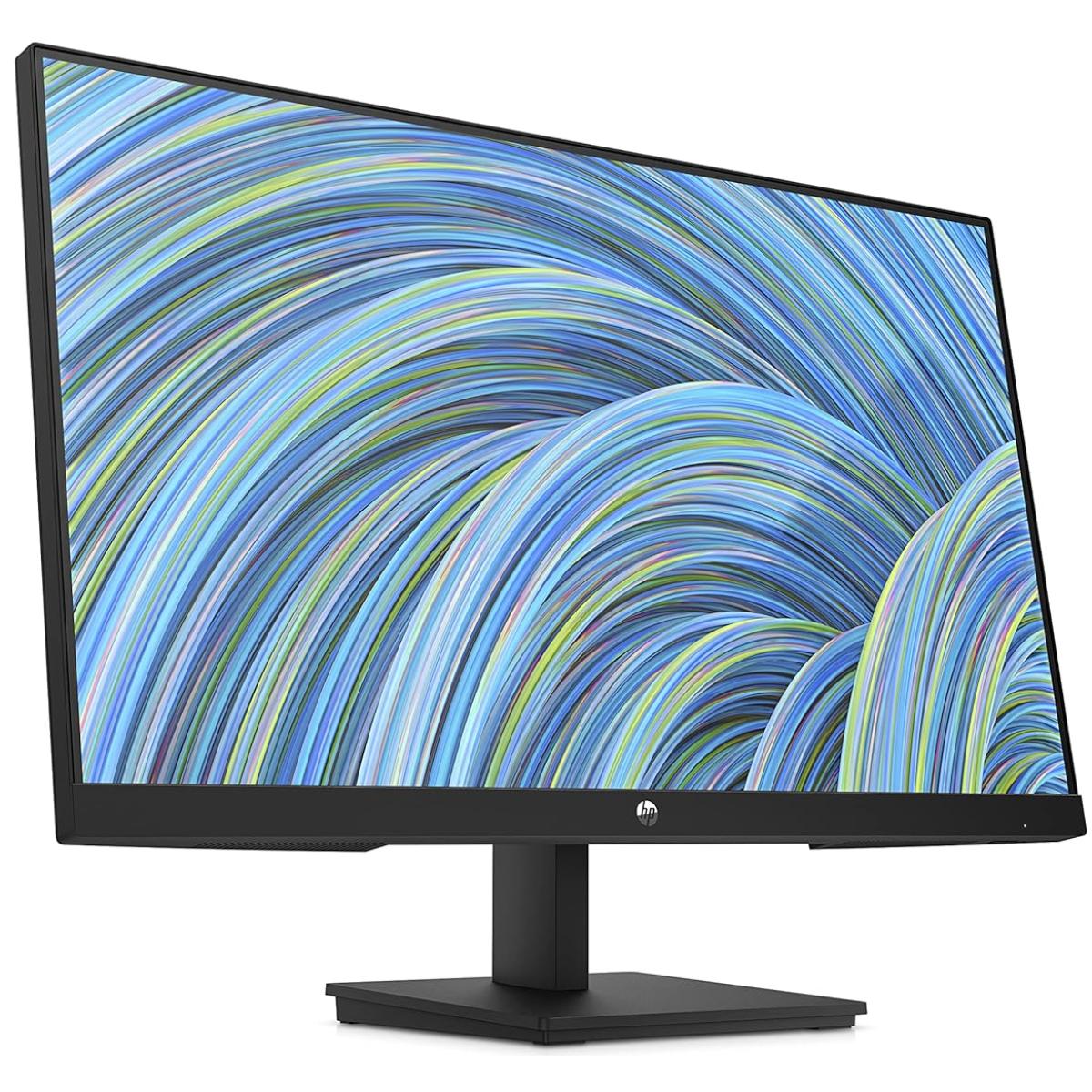 Hp P24v G5 24'' Full Hd 75hz Anti Glare Vesa Mounting Low Blue Light Vga & Hdmi Interface Black