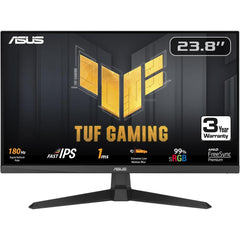 Asus Tuf Vg249q3a 24" Fast Ips Full Hd 180hz 1ms Extreme Low Motion Blur 99% Srgb Freesync Premium W/ Speakers