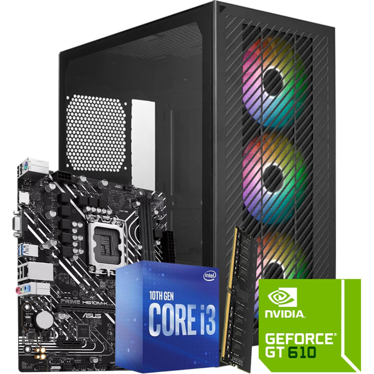 INTEL CORE I3 10100F // GT 610 2GB // 8GB RAM - Low Budget Build | Custom Build | - CompuMe