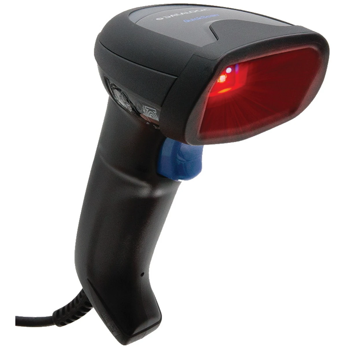 Datalogic QuickScan QW2520 Handheld Barcode Scanner Kit - Cable Connectivity 1D & 2D - Black