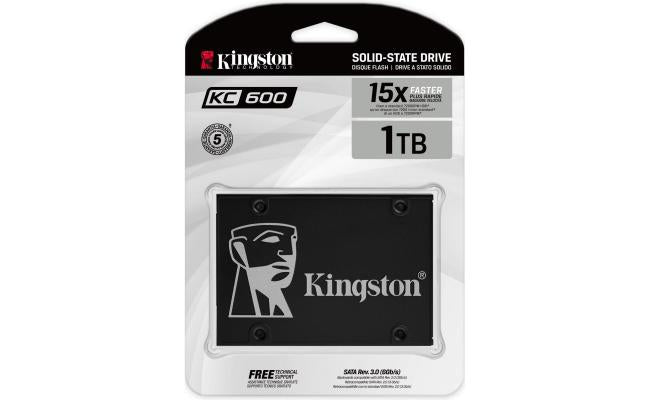 Kingston SATA solid state drive for data storage