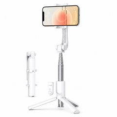 UGREEN LP508 Bluetooth Selfie Stick with Integrated Tripod 75 cm White (25945)